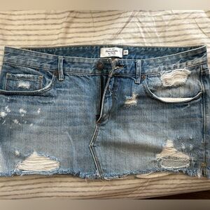 Abercrombie Mini Denim Skirt